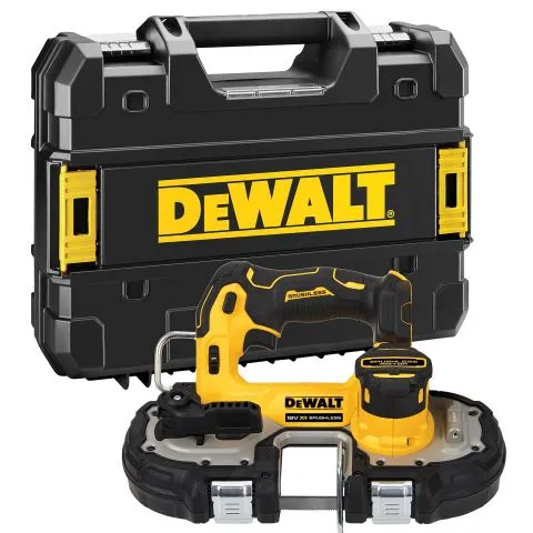 Begränsat erbjudande DCS377NT-XJ Dewalt Bandsåg utan batteri och laddare